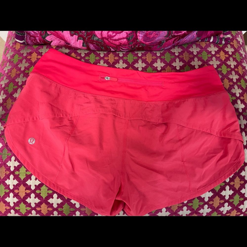 speed up hot pink shorts!